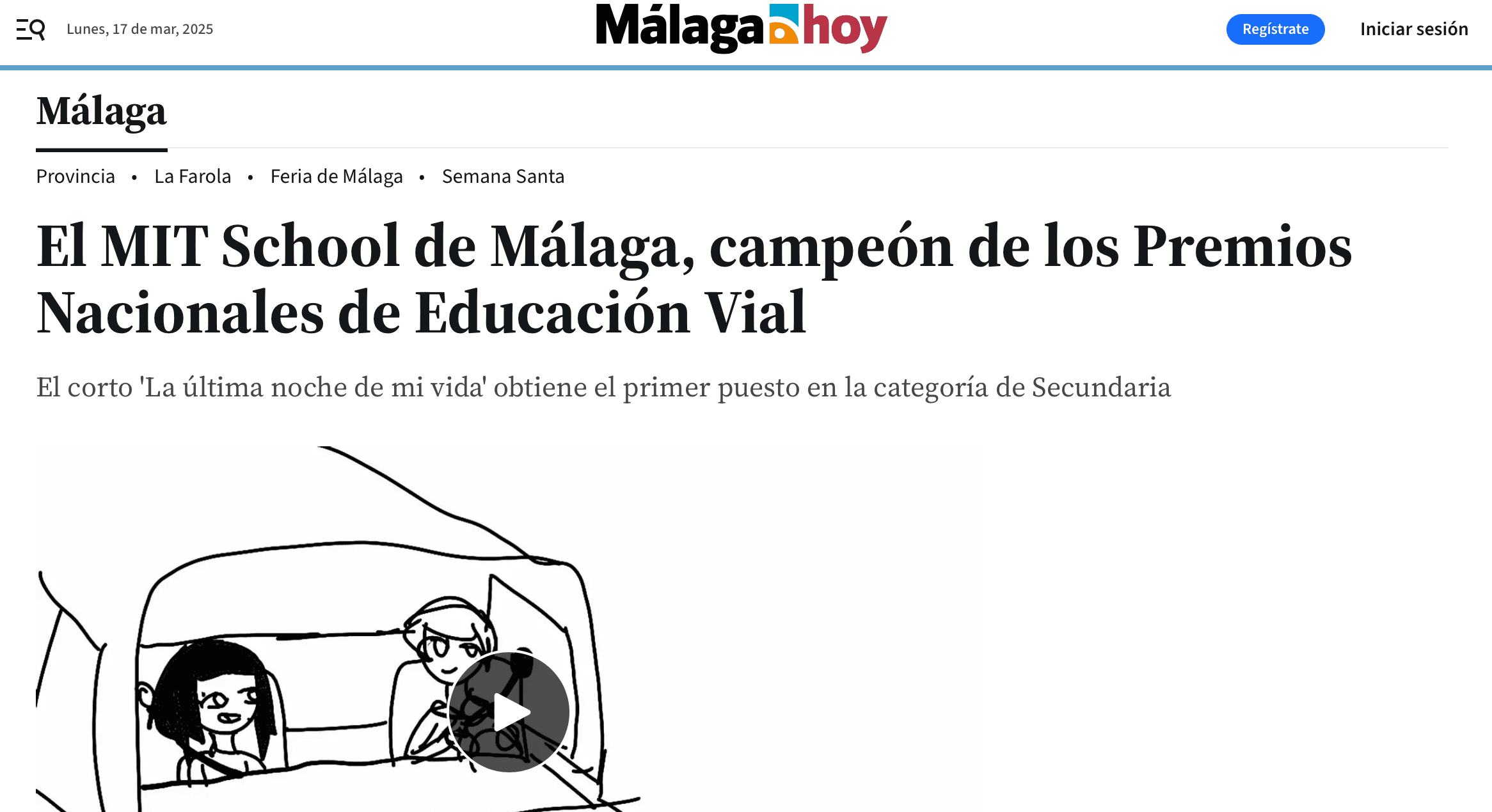 Málaga Hoy — Article